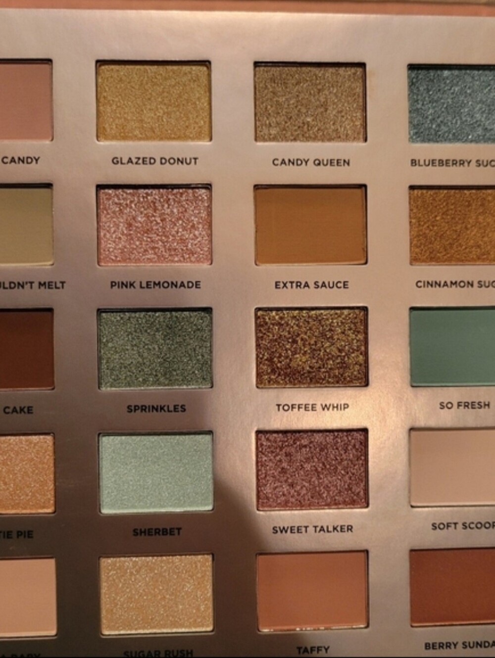 eyeshadow pallet
